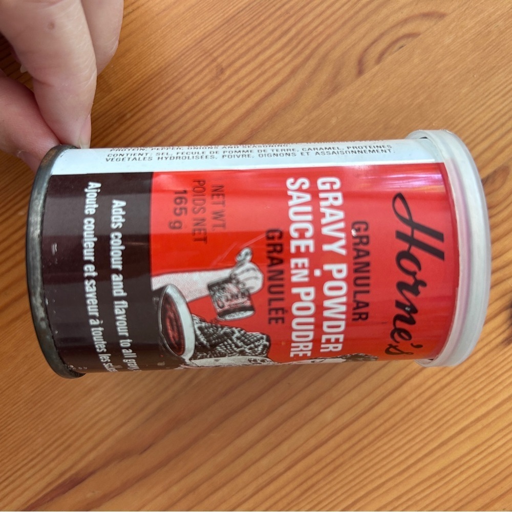 Vintage Horne’s Gravy Powder (Tin only) Tin kitchen Decor collector - Picture 4 of 11